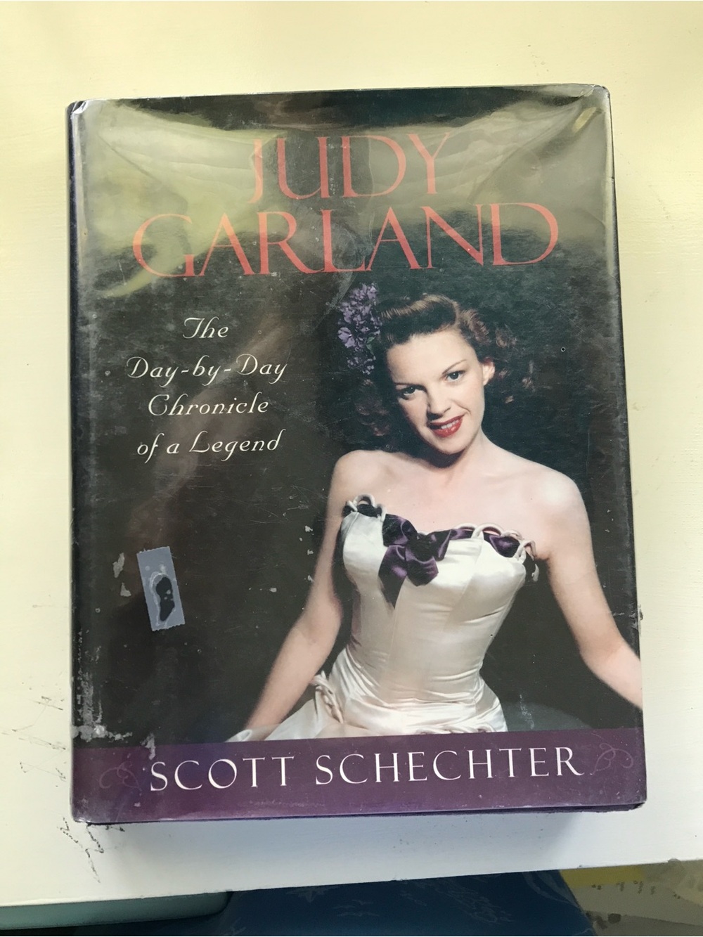Judy Garland Day-by-Day Chronicle Coffee Table Book - Black & Cream